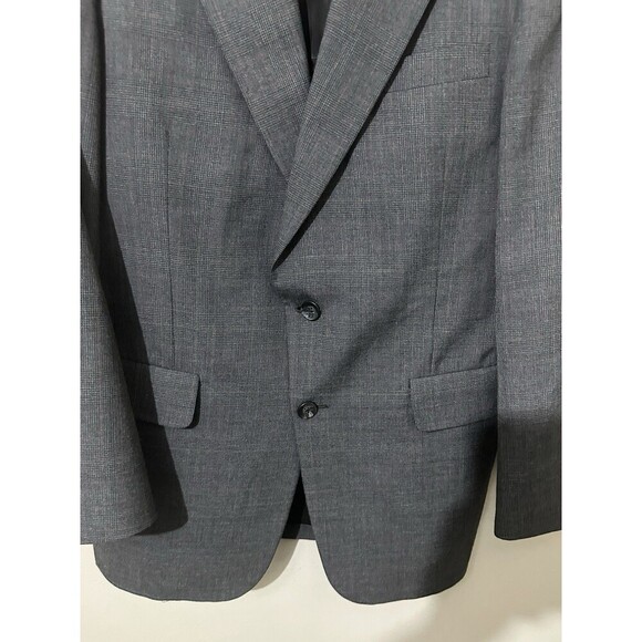 Kingsridge Men’s Blazer Men’s 40R Plaid Wool Jacket Union‎ Made Vintage Preppy - Picture 2 of 11
